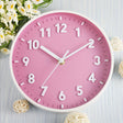 PinkTime Pink Väggklocka - Modern och Dekorativ för Alla Rum Carvallo