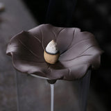 SoothingFlow Brännare - Vindskyddad Backflow Rökelsebrännare Carvallo