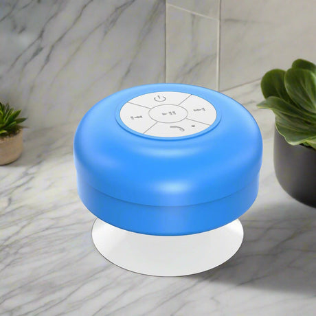 Luxora Vattentät Bluetooth Duschhögtalare med Sugkopp Carvallo