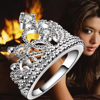 Crystal Crown ringar-Jewelry for women-Bellasverige-Hemnix