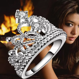 Crystal Crown ringar-Jewelry for women-Bellasverige-Hemnix