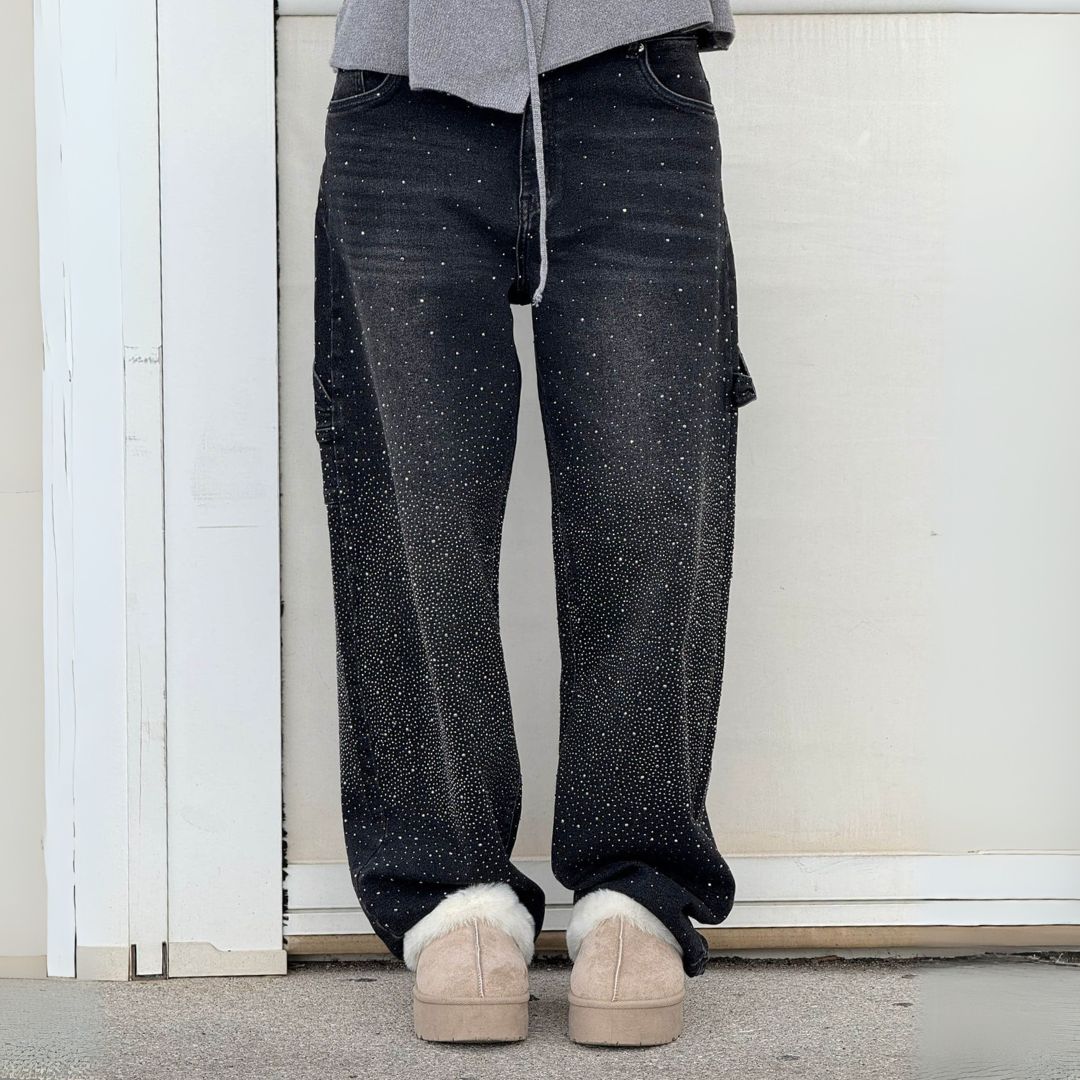 Lustre™ jeans med vida ben för kvinnor-Hemnix-Hemnix