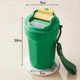 Rostfritt stål kaffekopp med LED temperaturvisning 450 ML Carvallo