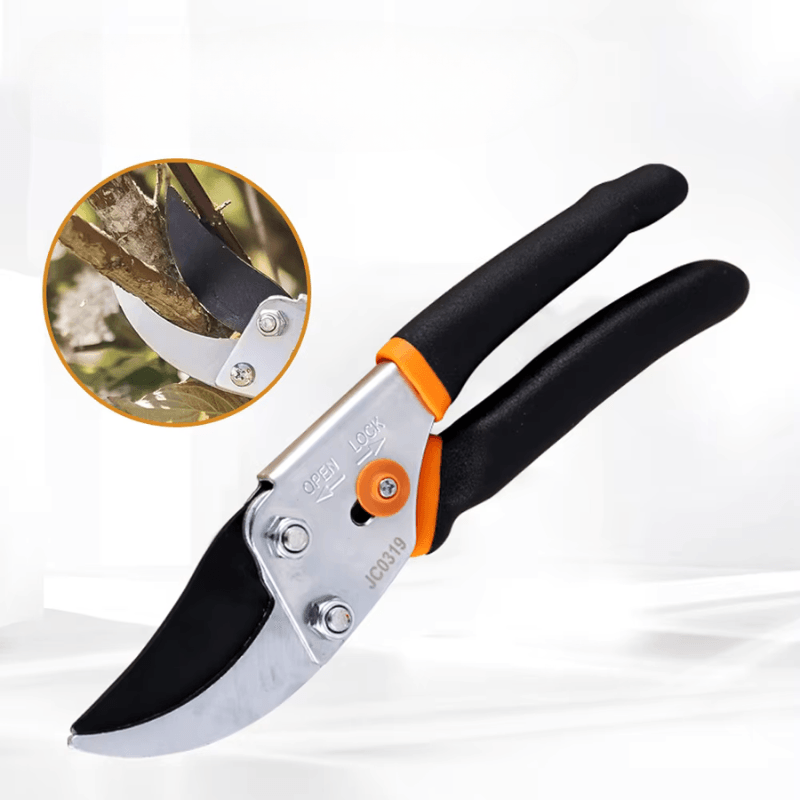 Carvallo Pro Häcksax | Rostfri kling | Ergonomisk & Rutschfest | Precision för fruktträd & buskar Carvallo