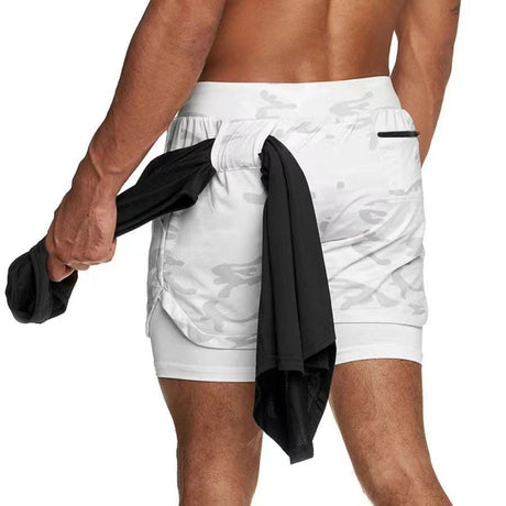 Träningsshorts med Innerbyxa för män-Personligt-BB-5-S-Hemnix