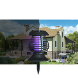 Solar Insektsavvisande Lampa med LED-ljus – Effektiv myggbekämpning för trädgården Carvallo