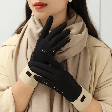 Moderiktiga Handskar-Handväska-BB-Stil 3-Svart-Hemnix