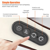 Laddningsbar nack- och axelmassör Carvallo