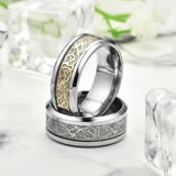 Lysande keltisk drake ring-Jewelry for men-Hemnix-Hemnix