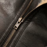 Brun Skinnjacka för Damer-women jacket-BB-Hemnix