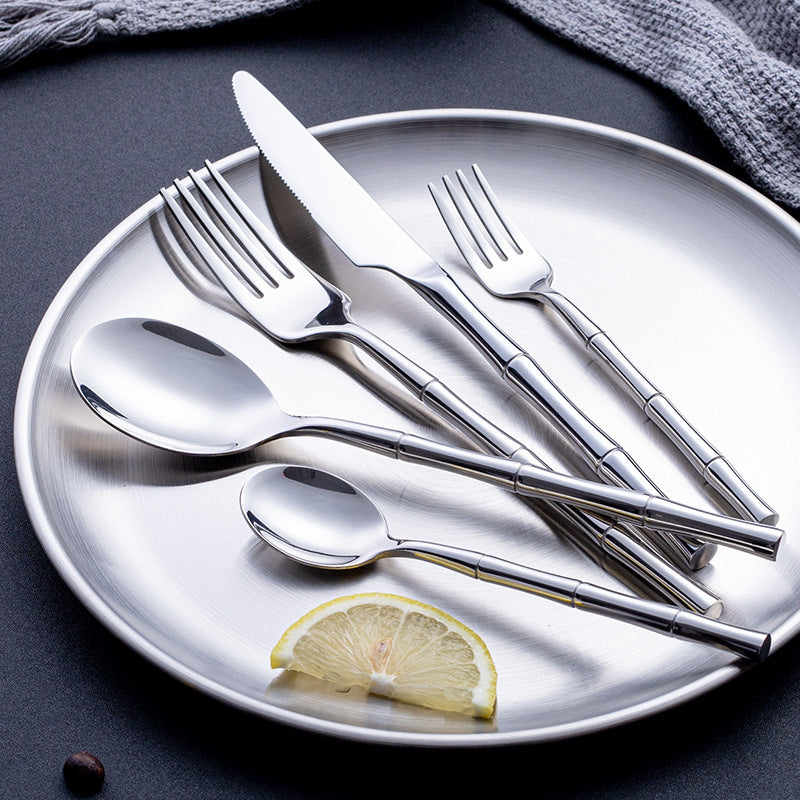 Aldomara Gold & Silver Rostfritt Stål Bestickset Carvallo