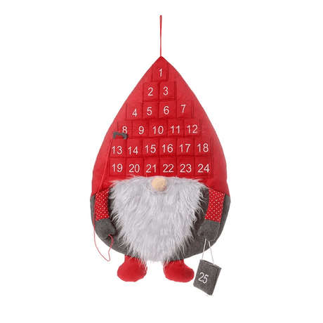 Jultome Snögubbe Advent Hängande Kalender Med 24-Fack-Jul-BB-Stil 5-Hemnix
