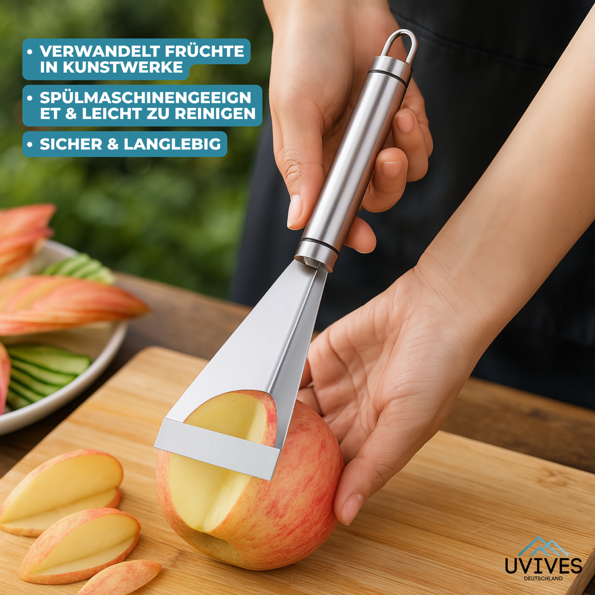 50% RABATT | ChefCarve - Precision rostfritt stål fruktskärkniv [Sista dagen rabatt] Carvallo