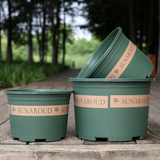 Robust planter av plast – Väderbeständig blomkruka för trädgård och balkong Carvallo