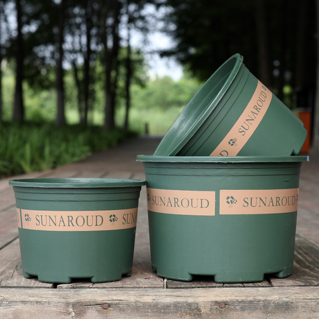 Robust planter av plast – Väderbeständig blomkruka för trädgård och balkong Carvallo