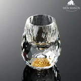 Carvallo-Snapsglas GemChisel | Luksuriös design med paljetter | Stabil & handslipad | 10 ml Carvallo