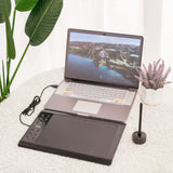 Stort digitalt ritkonsttablett skissblock med penna Carvallo