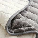 Sammet Grid Recliner Täckning Carvallo