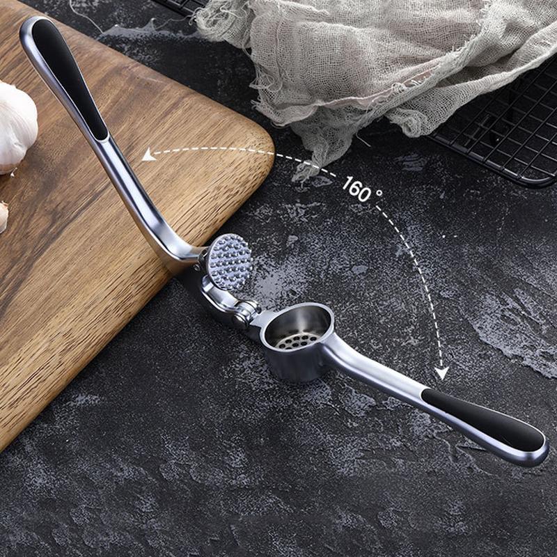 Carvallo - Rostfritt stål vitlökspress med ergonomiskt handtag Carvallo