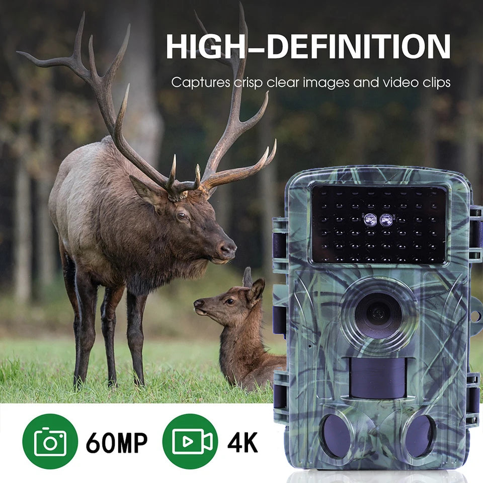 4K Ultra HD Jakt Trail Kamera med WIFI & Live Nattvision Streaming Carvallo