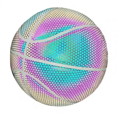 Lysande Reflekterande Holografisk Basketboll-Holografisk Basketboll-BB-E-Hemnix