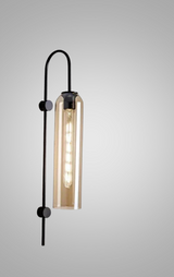 GlassGlow - Modern LED Vägglampa av Glas Carvallo