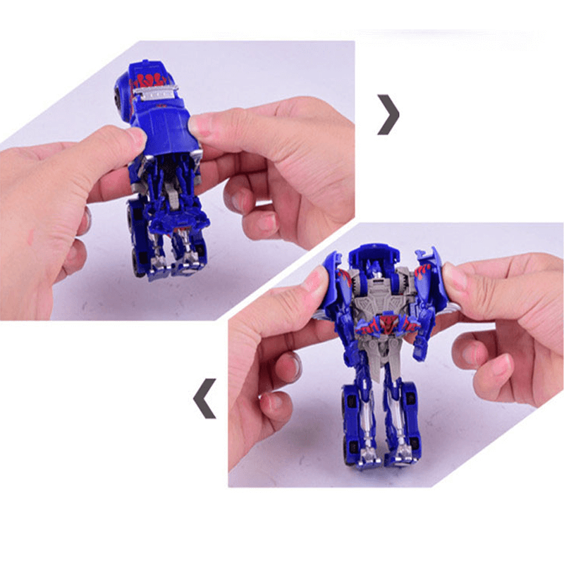 Dynamisk Transformativ Robotbil - Optimus Leksak, 1-stegs Förvandling, Robot & Dinosaurie Actionfigur för Pojkar-Fordon-BB-Hemnix
