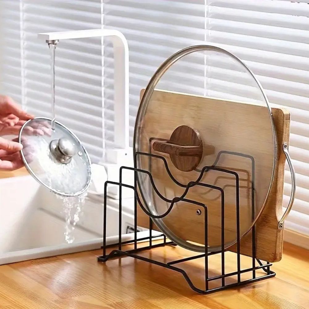 Praktisk Stapel Tallrik & Lock Hållare Carvallo