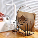 Praktisk Stapel Tallrik & Lock Hållare Carvallo