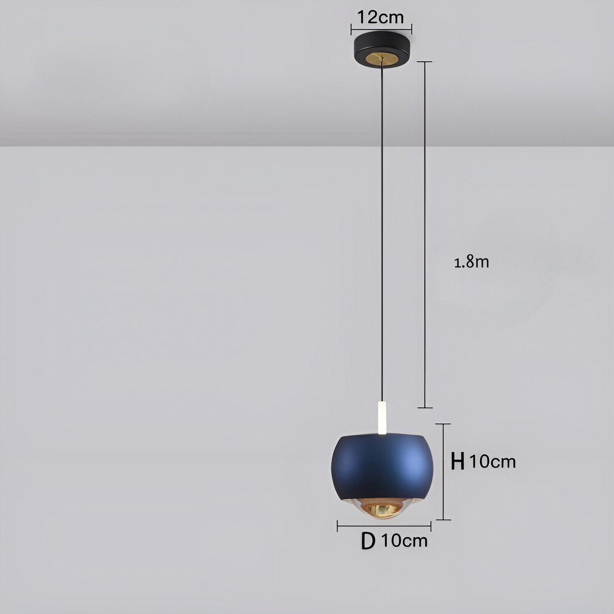 OrbitGlow Lampa - Modern LED Pendellampa Carvallo