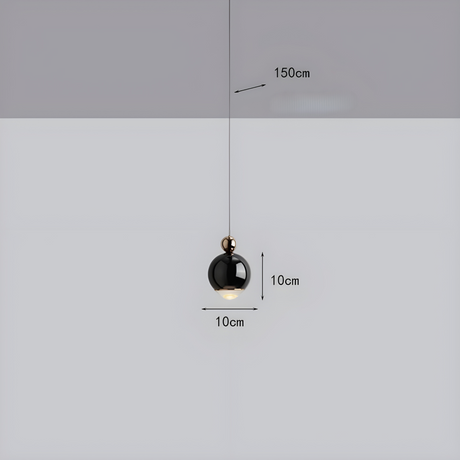 AcrylicSphere Light - Nordisk sfärisk taklampa Carvallo
