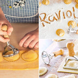 Gourmet ravioli stämpelset – skapa perfekt förseglad pasta med lätthet MILA Sverige