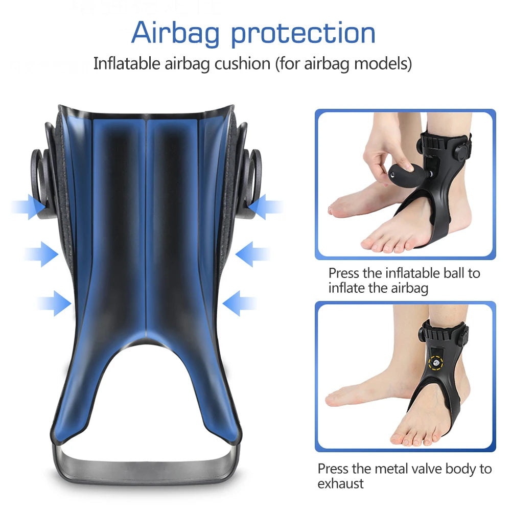 Drop Foot Brace Afo Splint, Ankle Foot Orthosis Support Carvallo