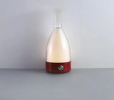 LuxeGlow - Modern Glas Bordslampa med Dimbar LED Belysning Carvallo