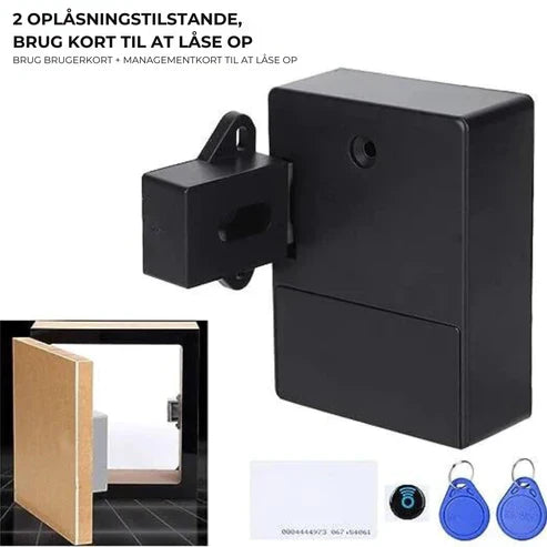 ProLock – Dold Smart Lock med RFID-åtkomst för säker lagring Carvallo