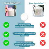 Carvallo - Justerbar tårtskyffel och utjämnare Carvallo