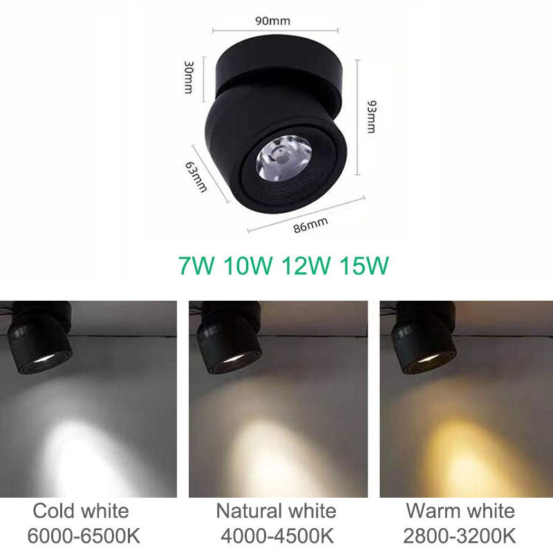 Carvallo – Minimalistisk LED-spotlight med raffinerad design Carvallo