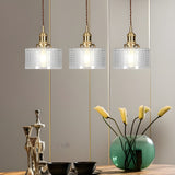 CrystalWave Light – Retro Kort Cylinder LED Hänglampa Carvallo