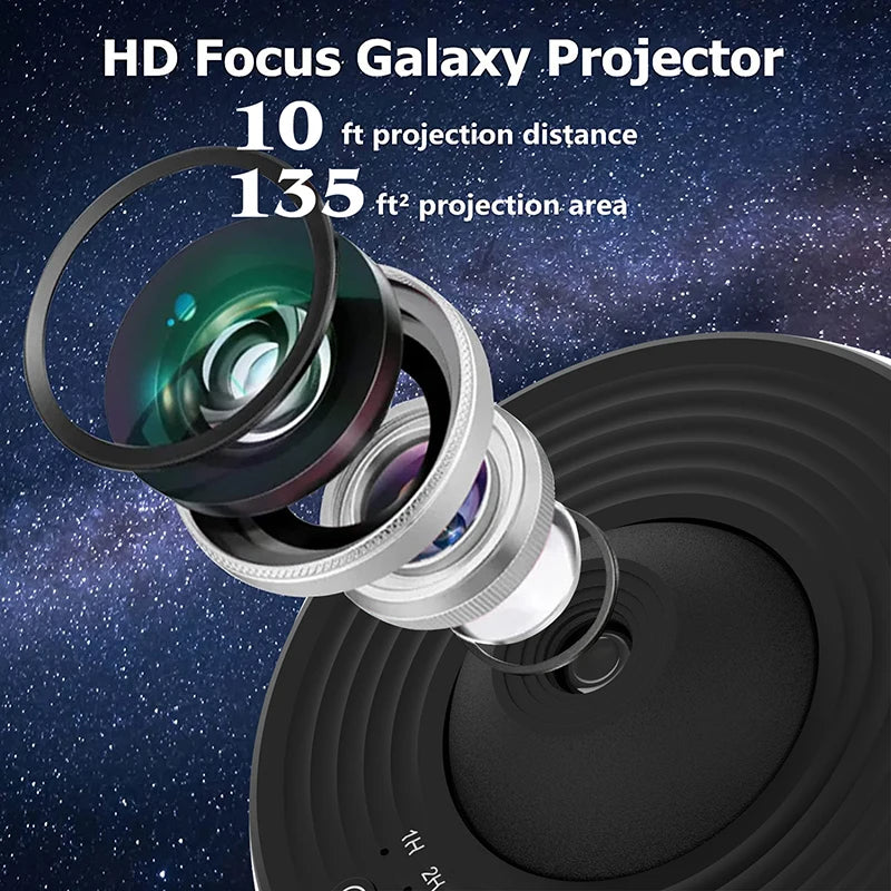 12 i 1 Nattljus Galaxy Projektor Carvallo