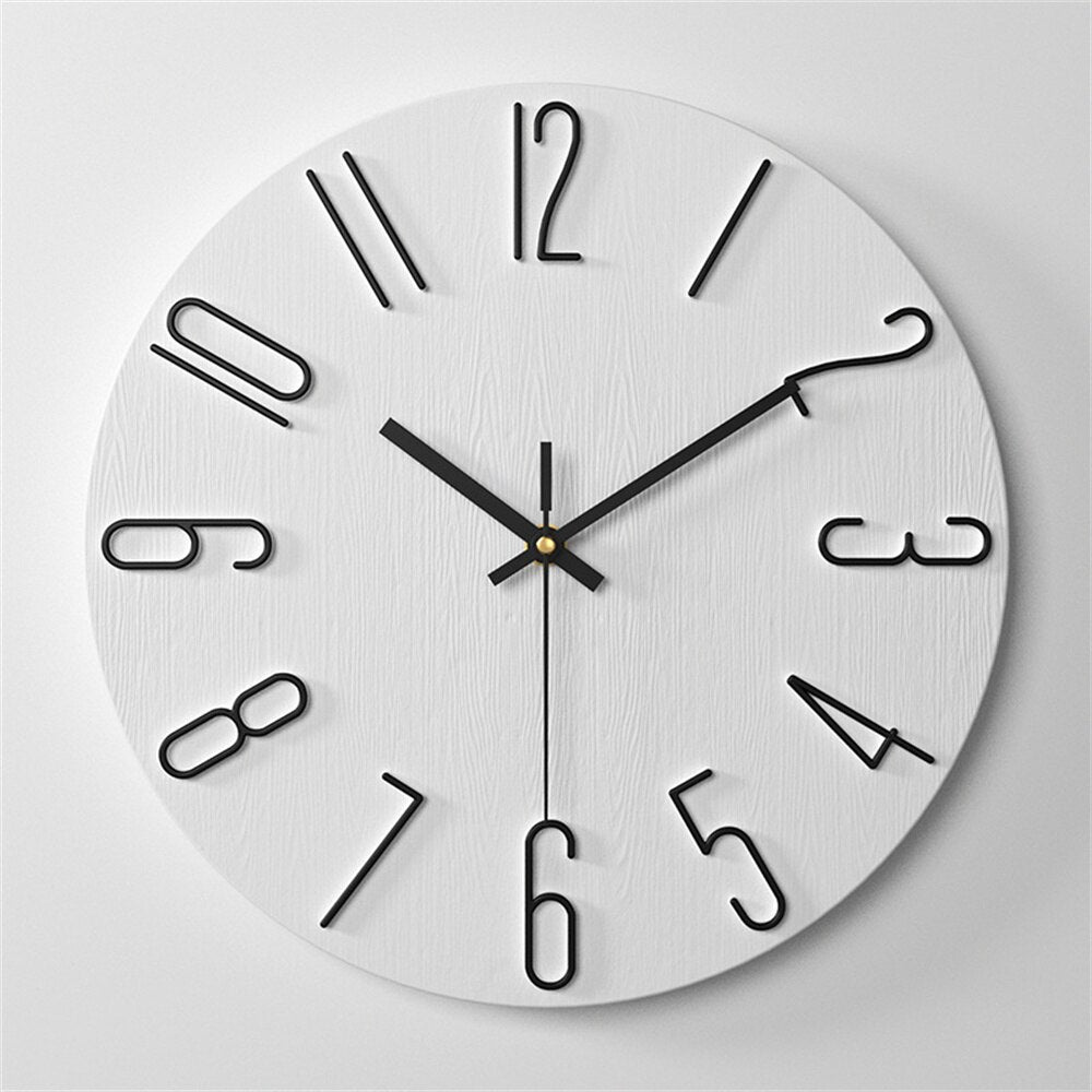 RegalTick - Minimalist wall clock for modern decor Carvallo