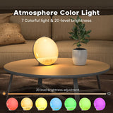 Soluppgång Väckarklocka – Smart & Multifunktionell Vakna-Ljus Carvallo