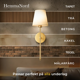 Tygelfors - Trådlös Vägglampa (2-Pack)-Hemnix-Hemnix