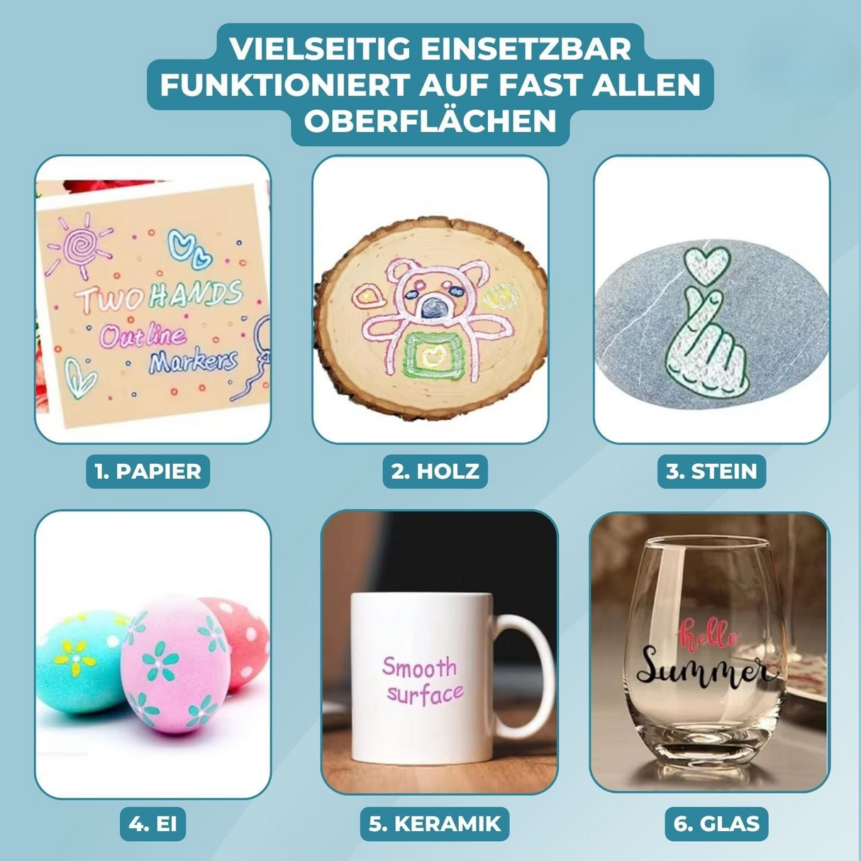 Carvallo - Tvåfärgade pennor Carvallo