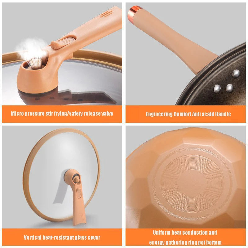 Eco Cuisine - Premium Wok för alla värmekällor Carvallo