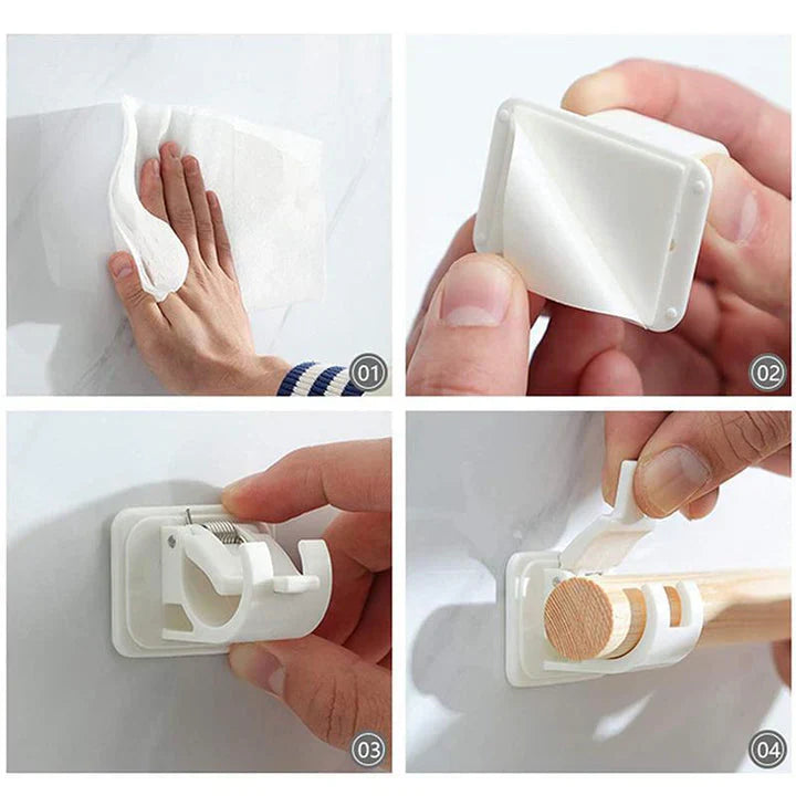 Carvallo - avtagbara gardinhållare för enkelt bruk Carvallo