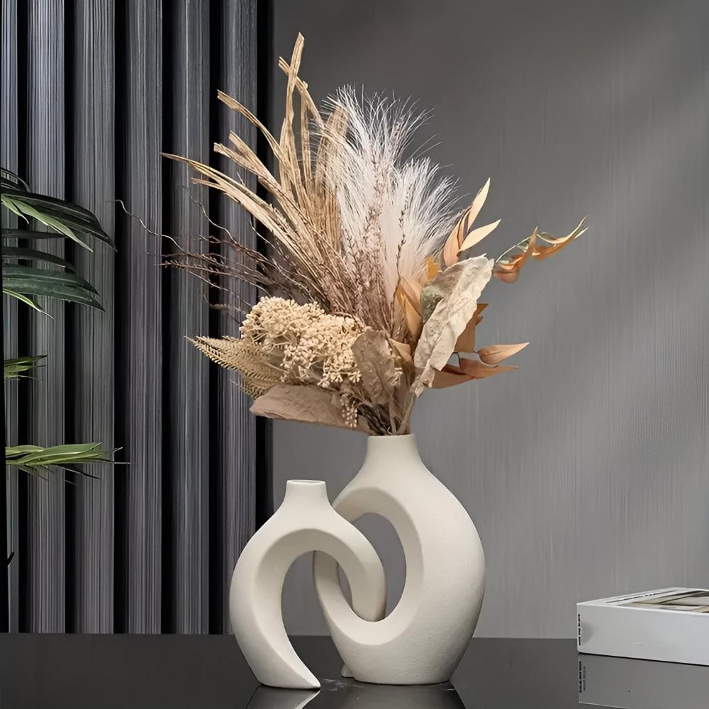 Unity Vase Duo | Modern Abstrakt Keramik Carvallo
