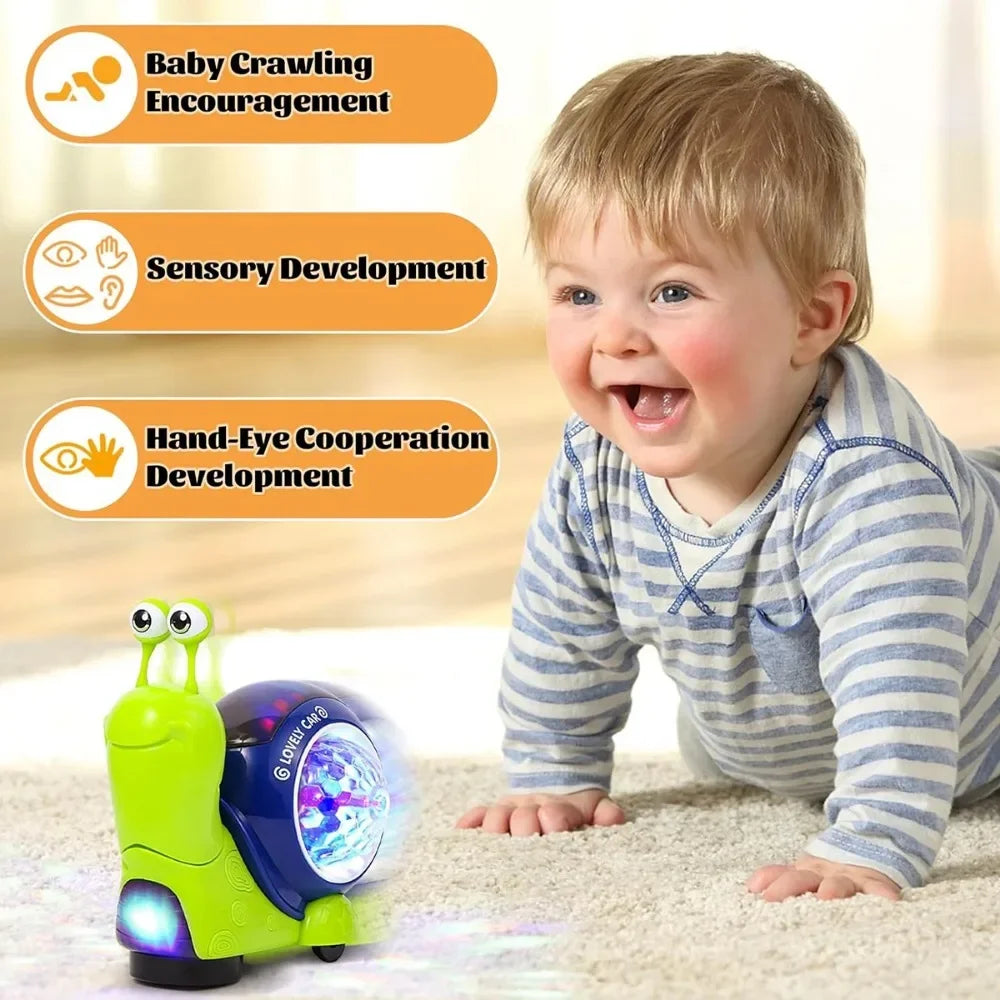 Snail Baby Sensorisk Leksak Carvallo