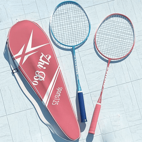 Badmintonracket Set - Komplett Paket för Badmintonspel-Sällskapsspel-BB-Hemnix