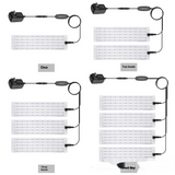 LED Quantum Växtbelysning Panel för tillväxt och färgfrämjande – Med justerbart ljusläge Carvallo