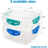 Utspillningssäkra lunchlådor (4-pack) Carvallo